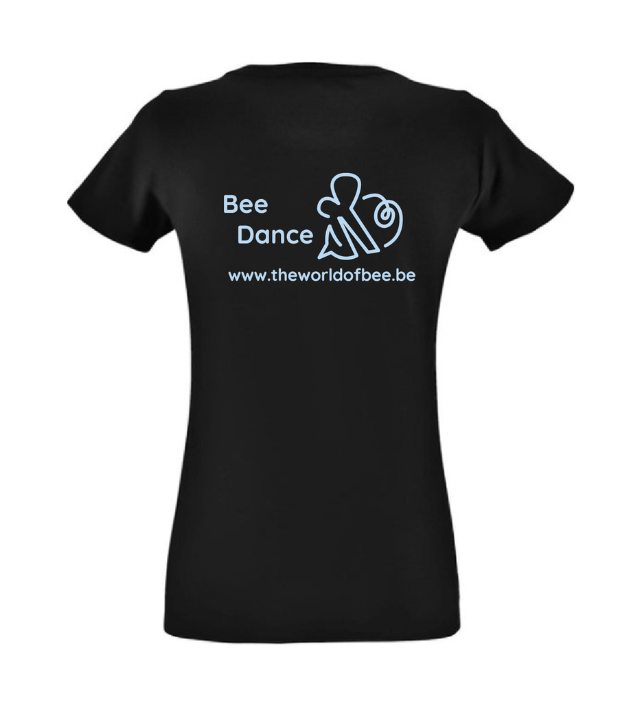 T-shirt - The World Of Bee - Volwassenen - Zwart