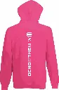 Hoodie kids HotPink - JH001K - Achterkant bedrukt.webp