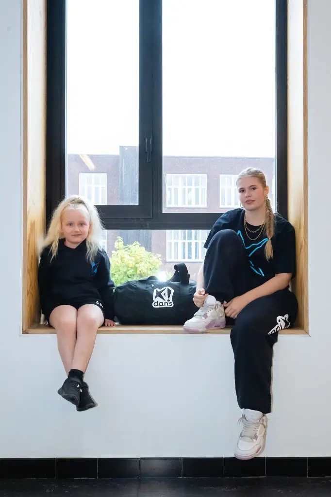 Hippe Sporttas - K!dans - Zwart