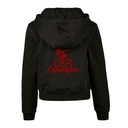 Cropped Hoodie - DR Compagnie - Kids - Zwart