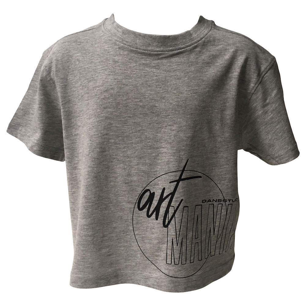 Crop top Art Mania - Kids - Lichtgrijs 