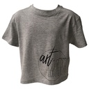 Crop top Art Mania - Kids - Lichtgrijs 