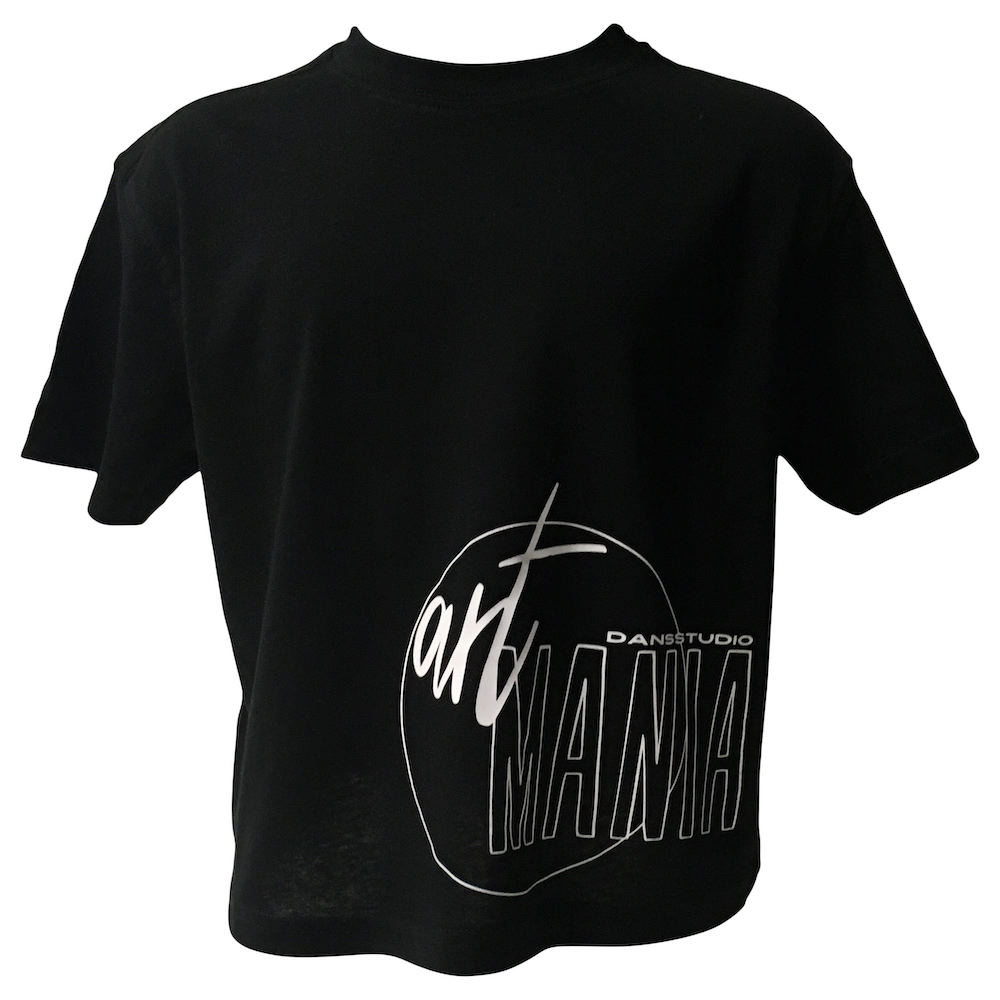 Crop top Art Mania - Kids - Zwart