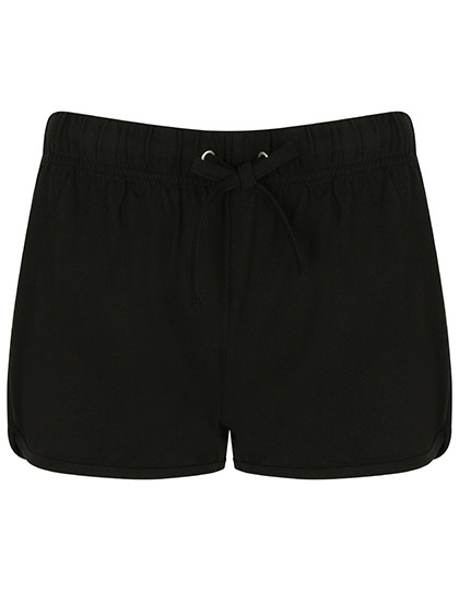 Retro Shortje - Pas Partout - Dames - Zwart/Zwart 