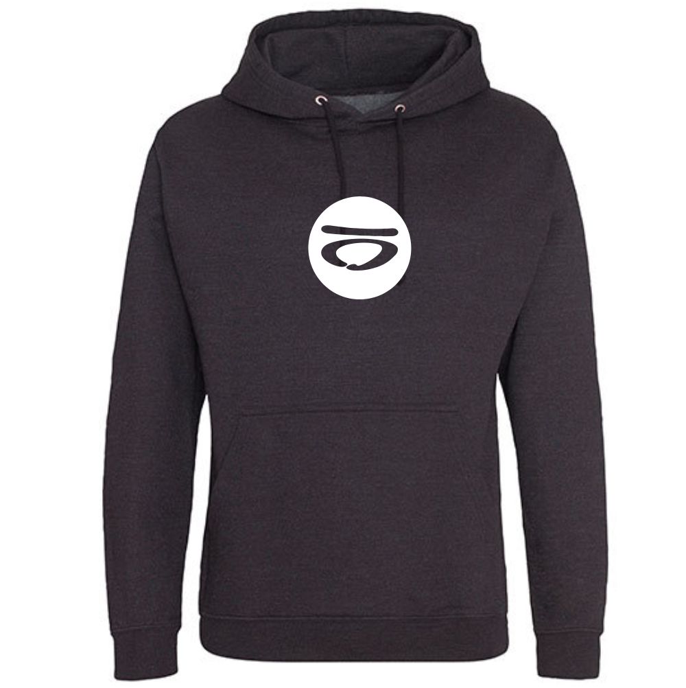 Hoodie - Amba-Amba - Volwassenen - Zwart 