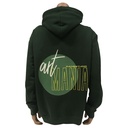 Hoodie - Art Mania - Volwassenen - Donkergroen