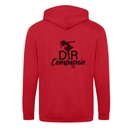 Hoodie - DR Compagnie - Volwassenen - Rood