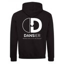 Hoodie - Dansier - Volwassenen - Zwart