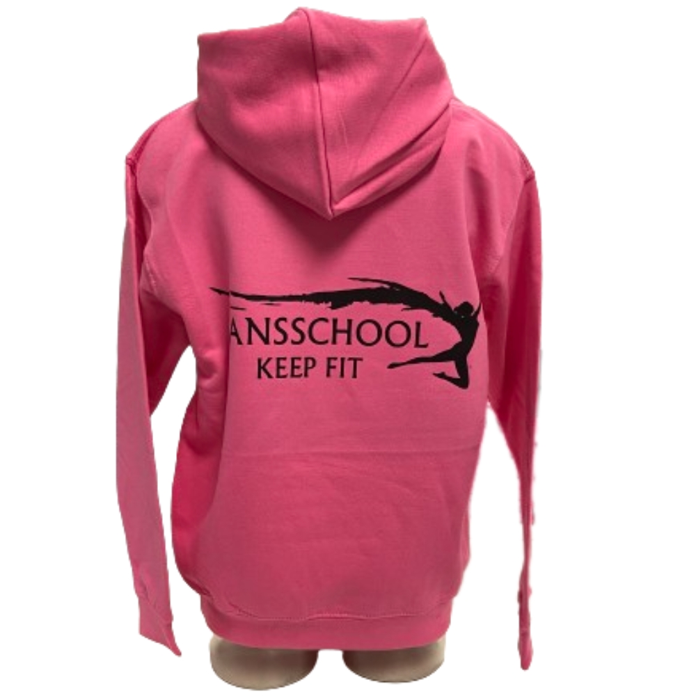 Hoodie - Keep Fit - Meisjes - Roze