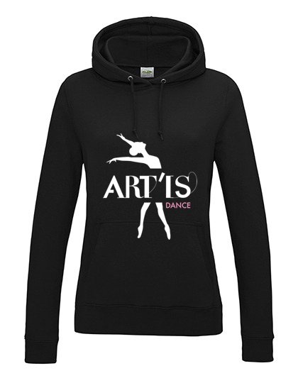 Hoodie - Art'is - Volwassenen - Zwart