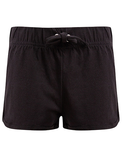 Retro shortje - Pas Partout - Kids - Zwart/Zwart