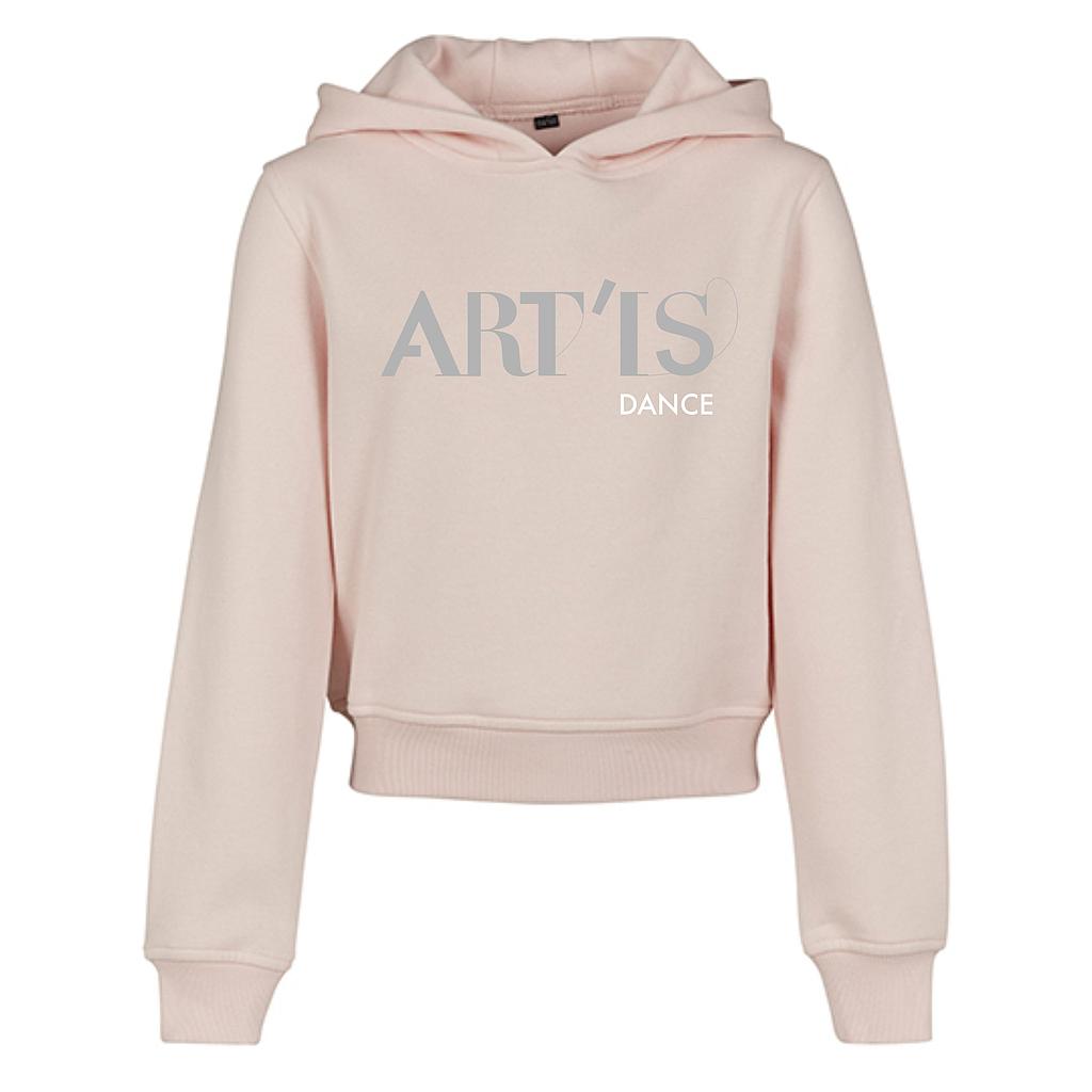 Cropped Hoodie - Art'is - Kids - Roze
