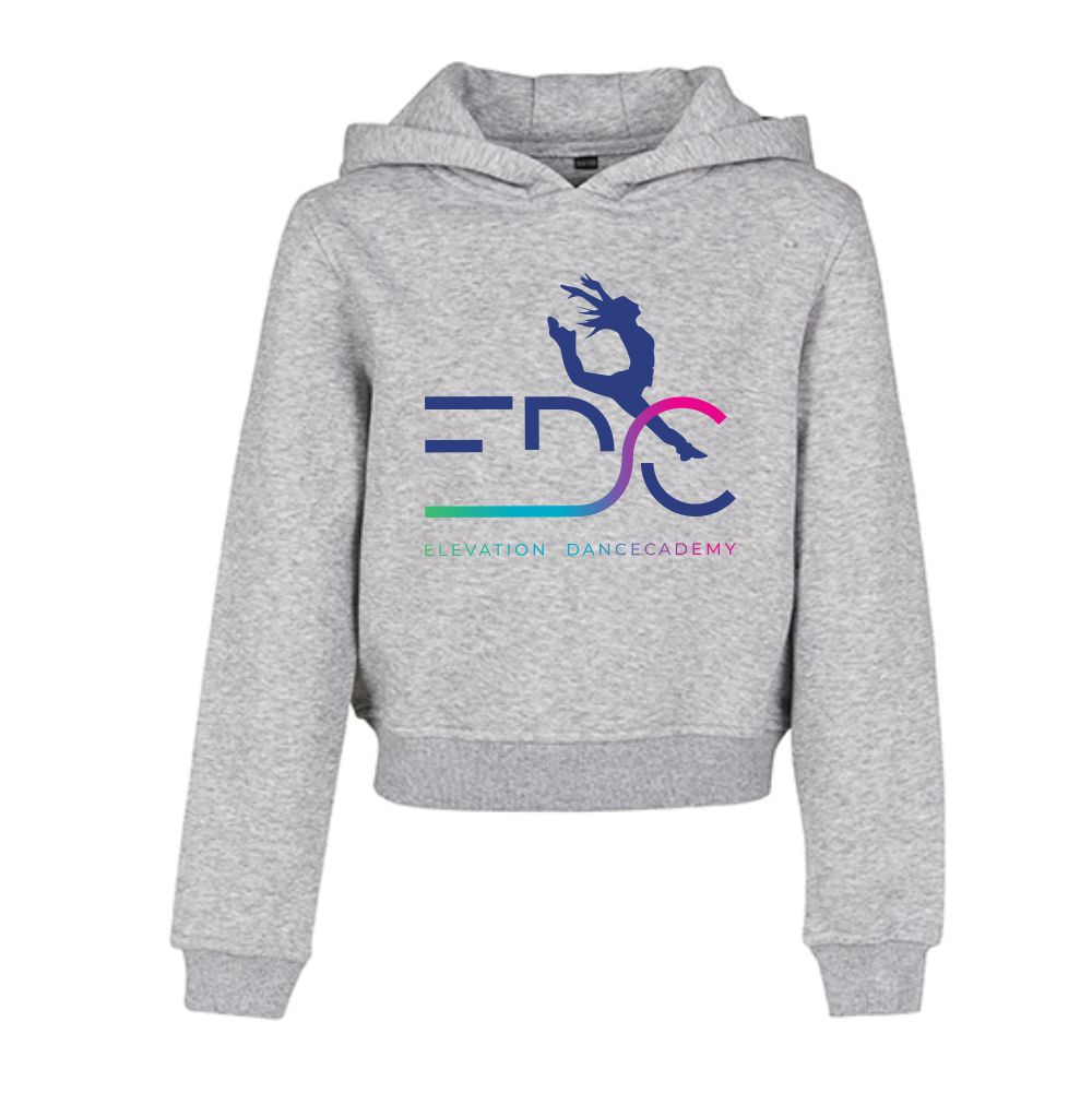 Cropped Hoodie - EDC - Kids - Grijs