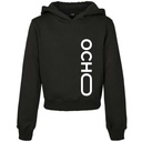 Cropped Hoodie - Ocho - Kids - Zwart