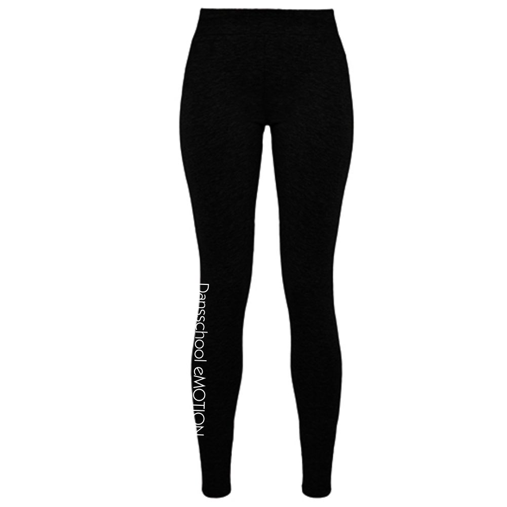 Legging - eMotion - Volwassenen - Zwart