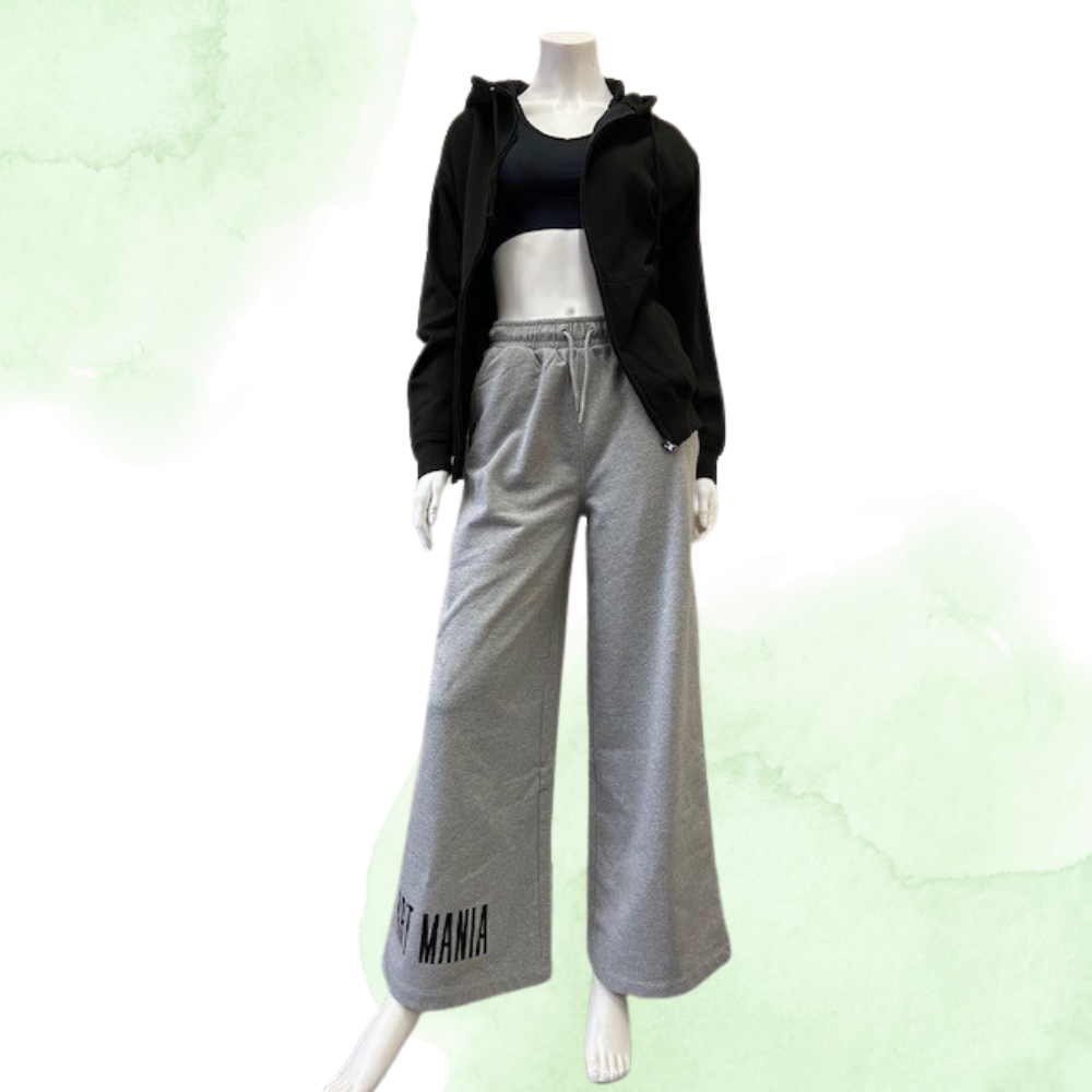 Losse broek - Art Mania - Volwassenen - Lichtgrijs