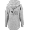 Oversized hoodie - Art Mania - Volwassenen - Lichtgrijs