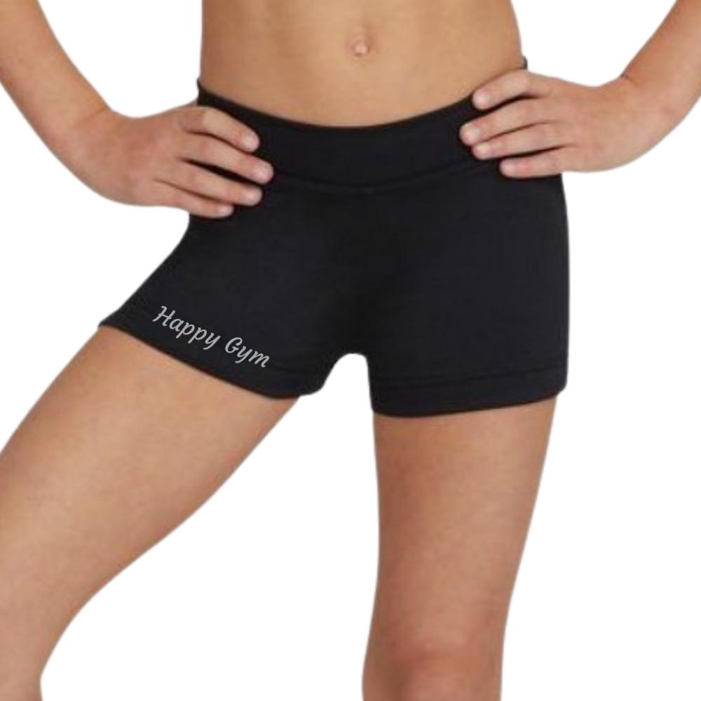 Shortje - Happy Gym - Kids - Zwart