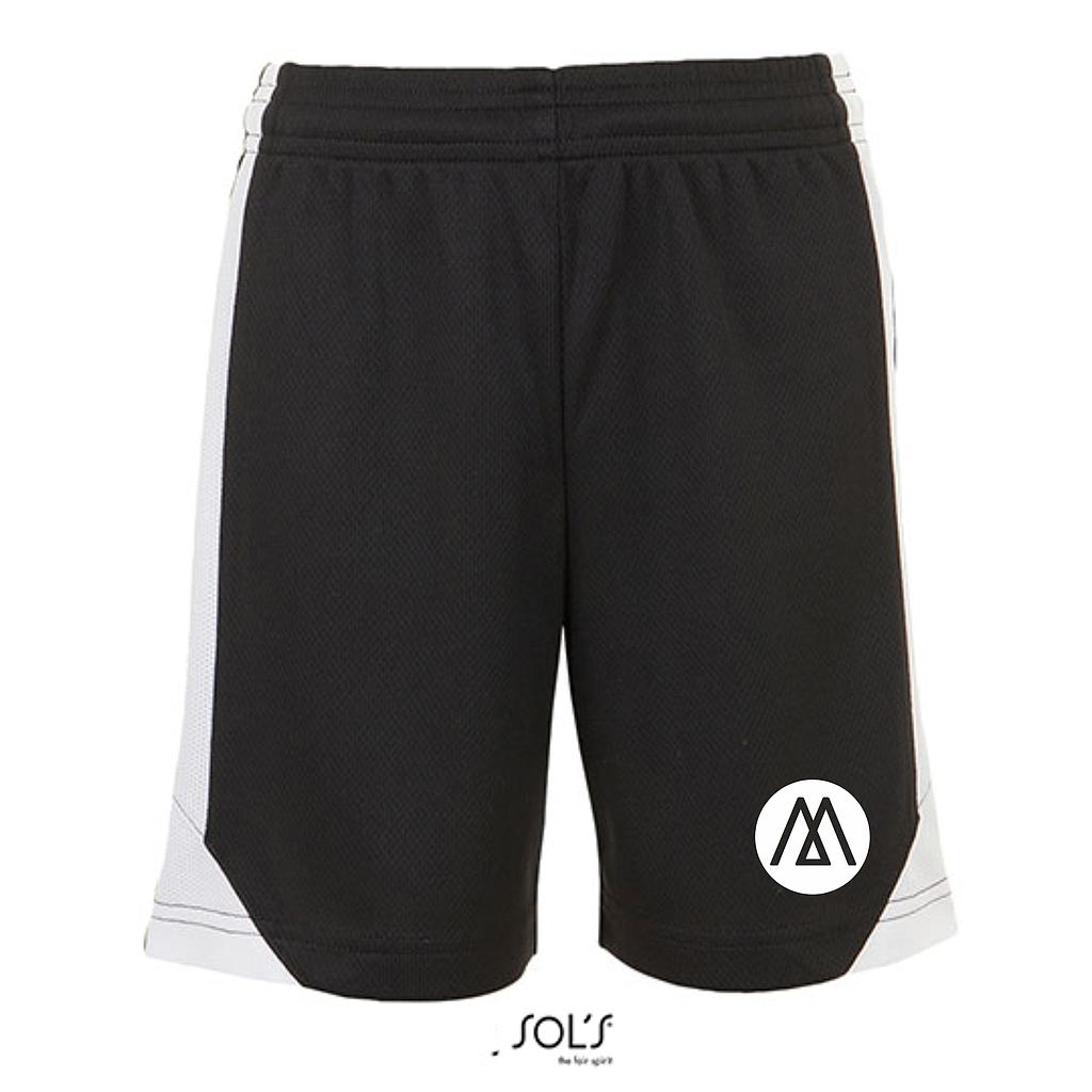 Short - Movimento - Kids - Zwart/Wit