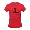 T-shirt - DR Compagnie - Dames - Rood