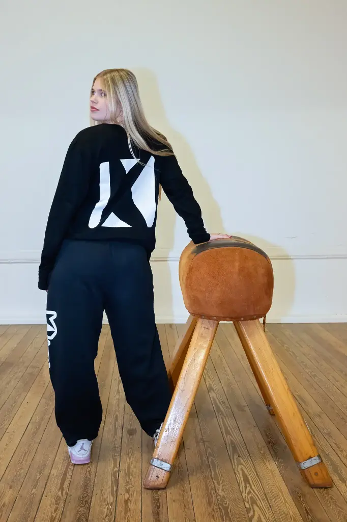 Volwassenen - T-shirt lange mouw - K!dans - Zwart
