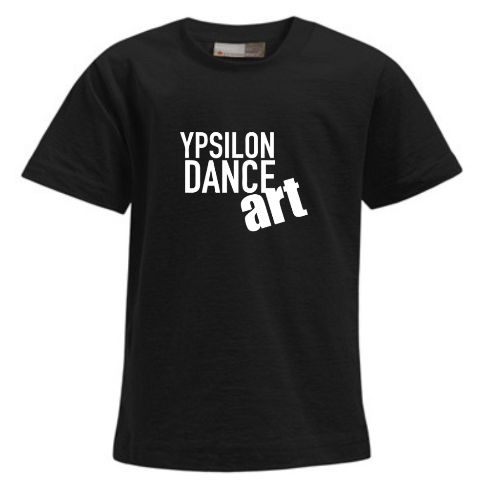 T-shirt - Ypsilon - Kids - Zwart