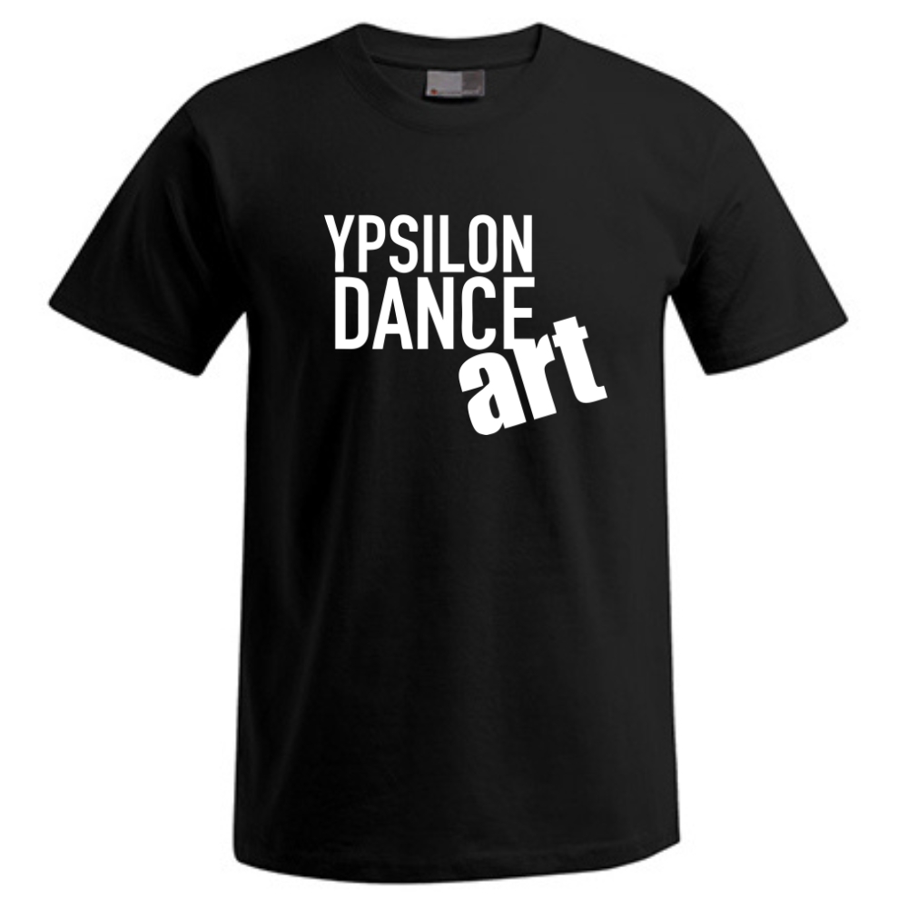 T-shirt - Ypsilon - Volwassenen - Zwart