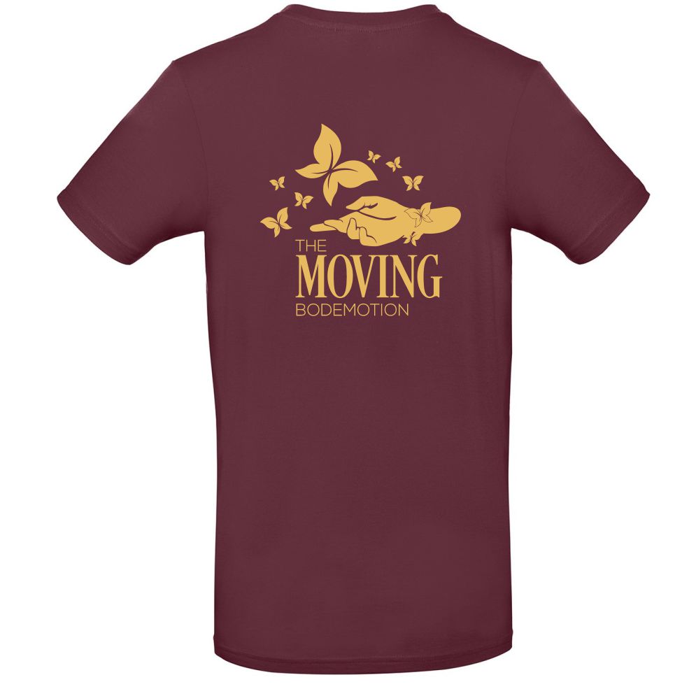 T-shirt -  Dansstudio BodEmotion - Heren - Bordeaux