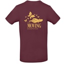 T-shirt -  Dansstudio BodEmotion - Heren - Bordeaux