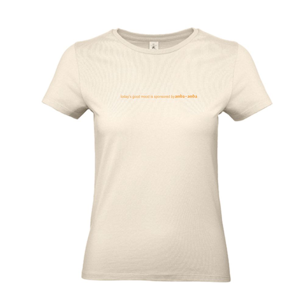 T-shirt - Amba-Amba - Dames - Natural