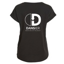Losse T-shirt - Dansier - Dames - Zwart