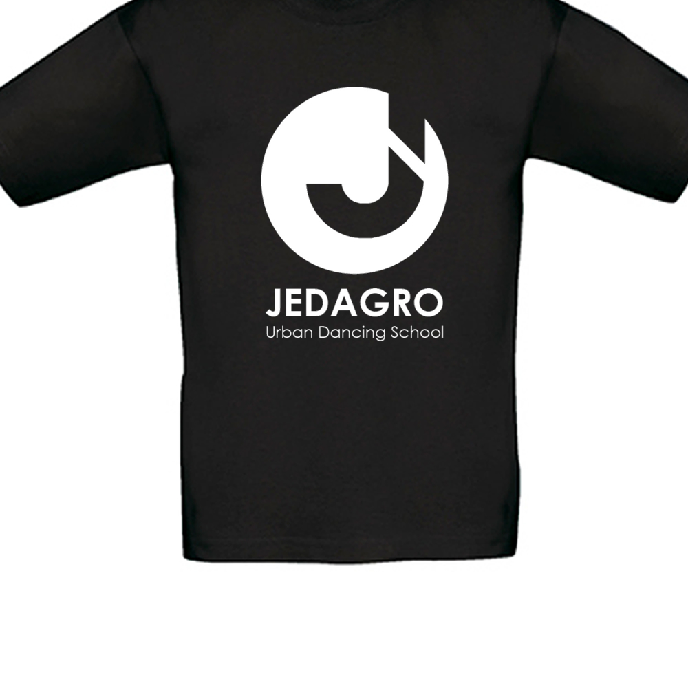 Jedagro - T-shirt - Kids - Zwart