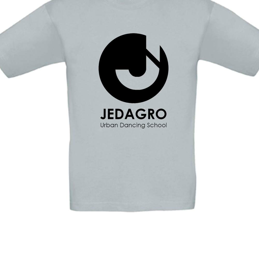 T-shirt - Jedagro - Kids - Grijs