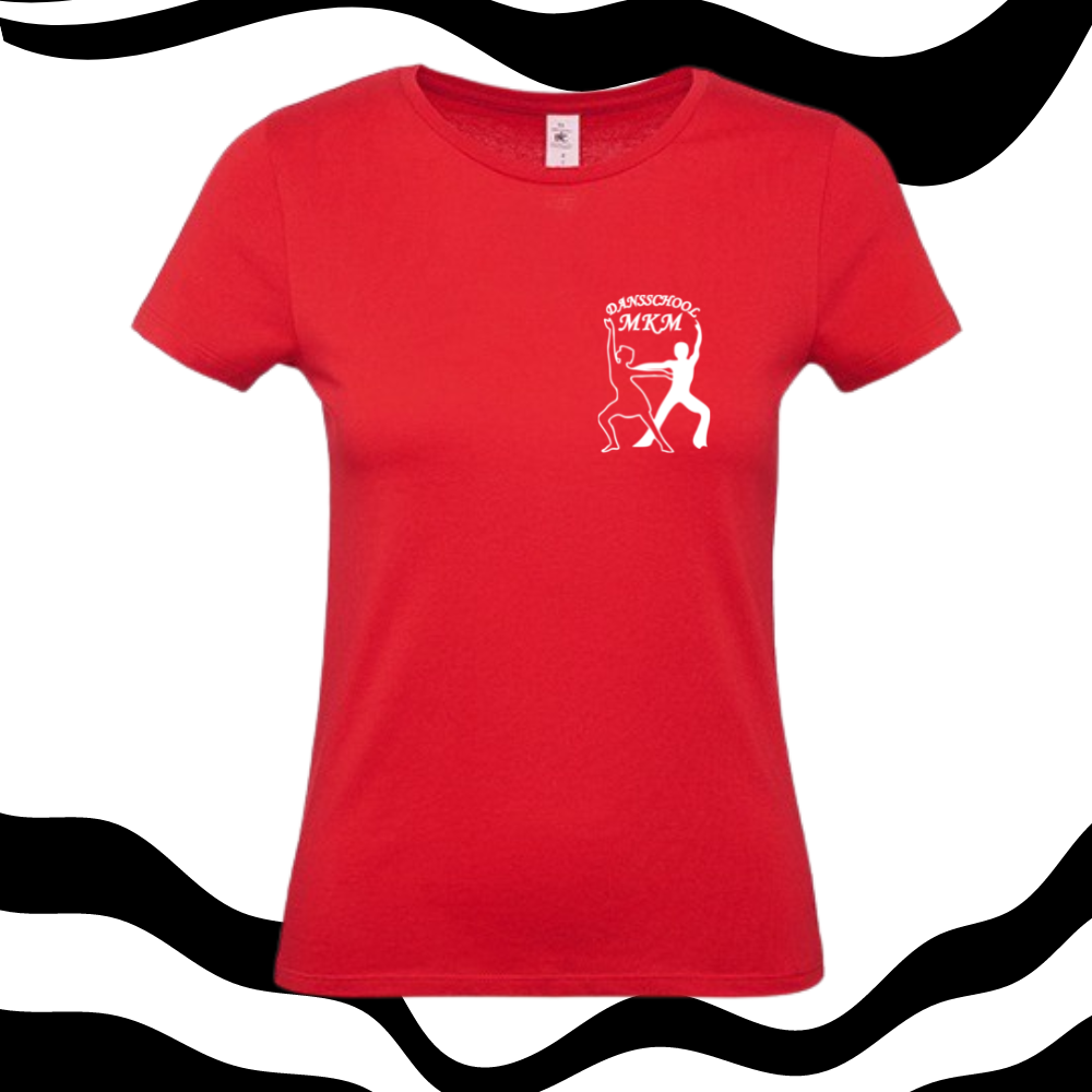 T-shirt - MKM - Dames - Rood