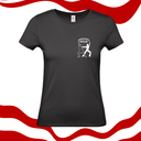 T-shirt - MKM - Dames - Zwart