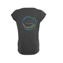Losse T-shirt - eMotion - Dames - Donkergrijs