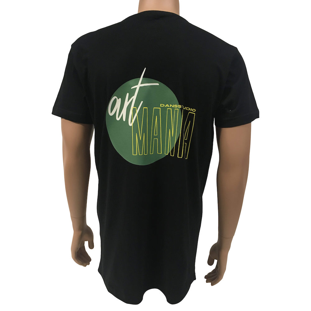 T-shirt Art Mania - Heren - Zwart