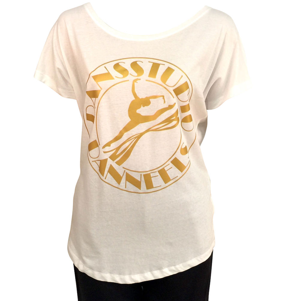 T-shirt - Dansstudio Danneels - Dames - Wit