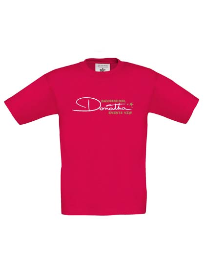 T-shirt - Donatha - Kids - Fuchsia