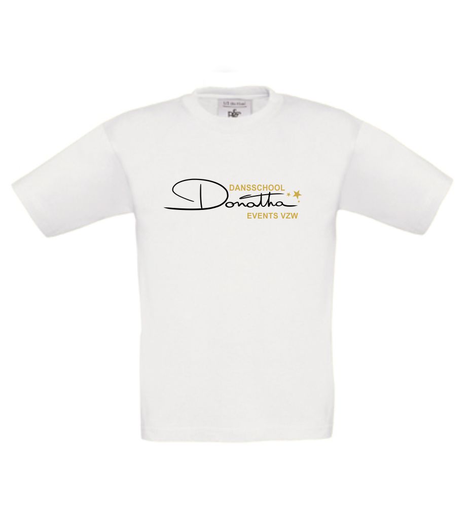 T-shirt - Donatha - Kids - Wit 