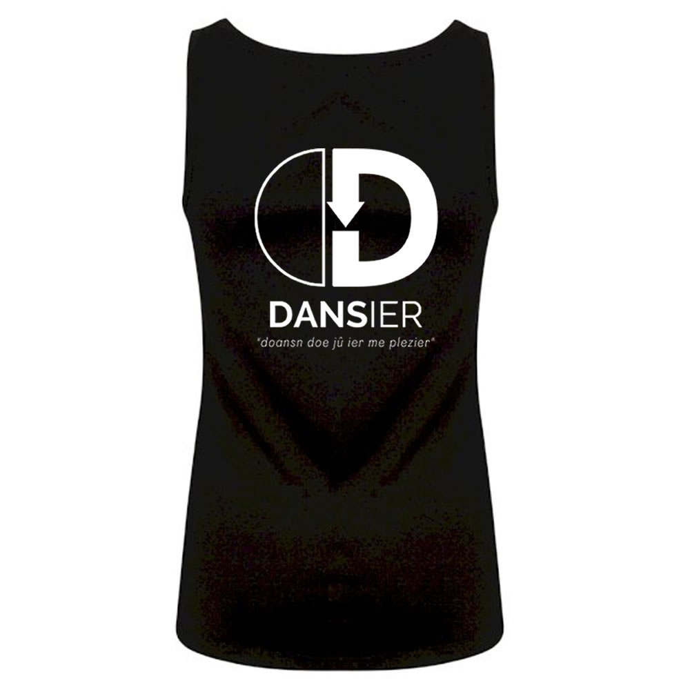 Topje - Dansier - Dames - Zwart