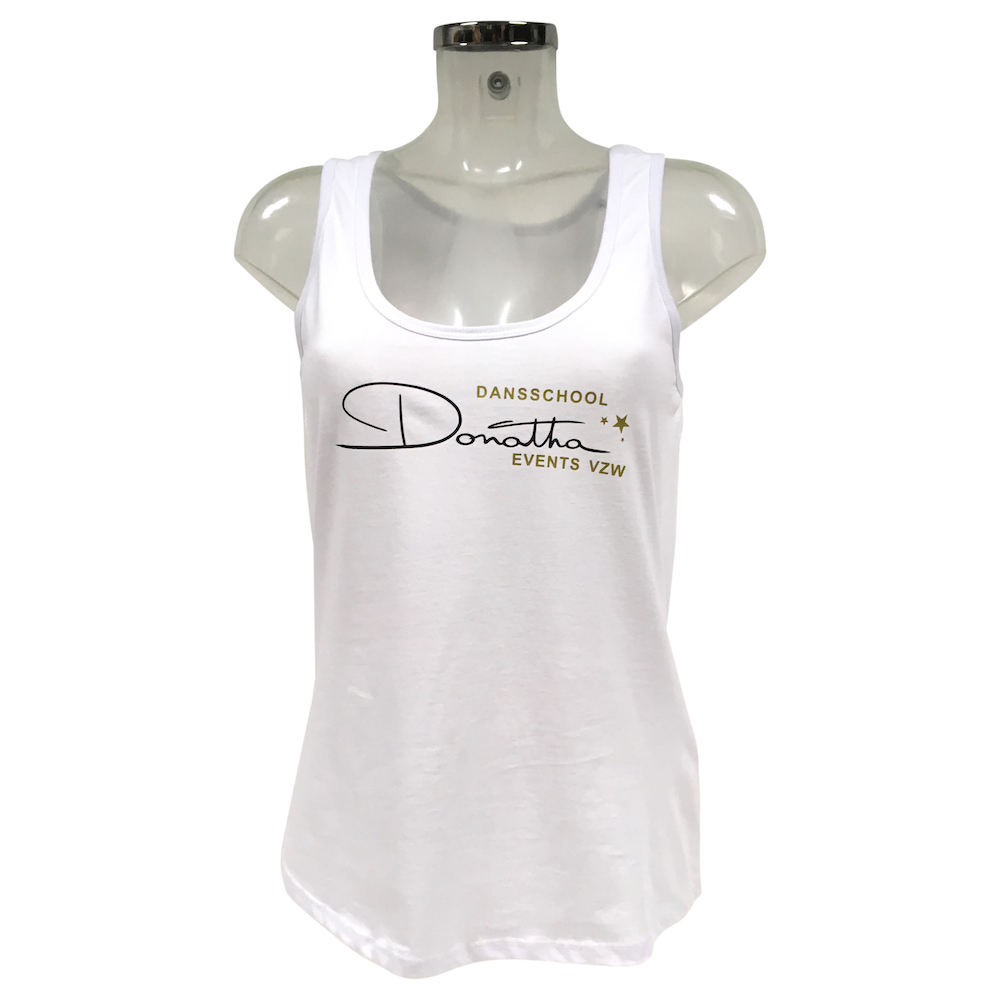 Topje - Donatha  - Dames - Wit
