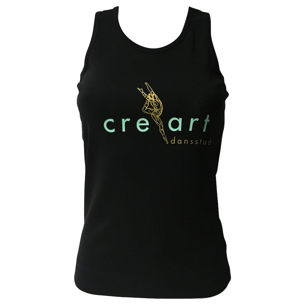 Topje - Dansstudio Creart - Dames - Zwart