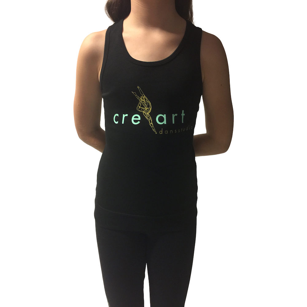 Topje - Dansstudio Creart - Kids - Zwart