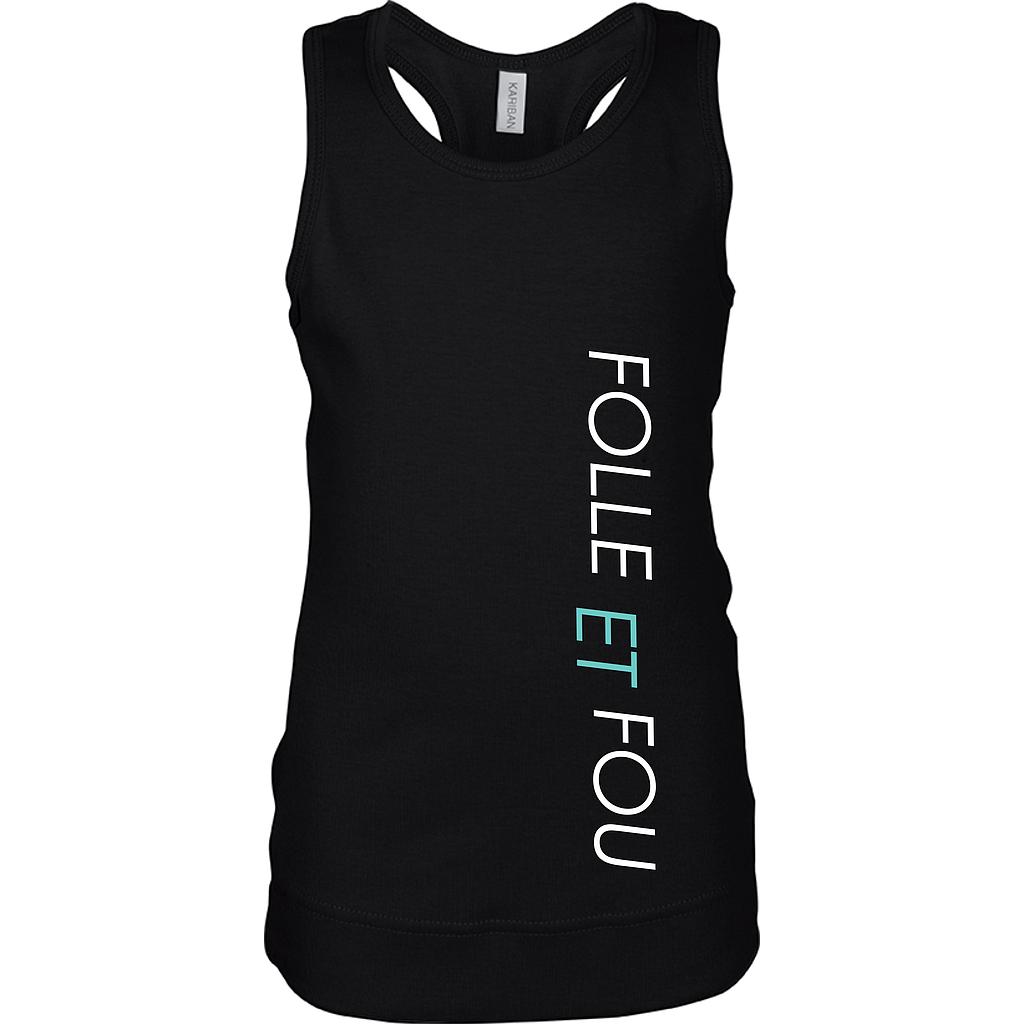 Topje - Folle et Fou - Meisjes - Zwart