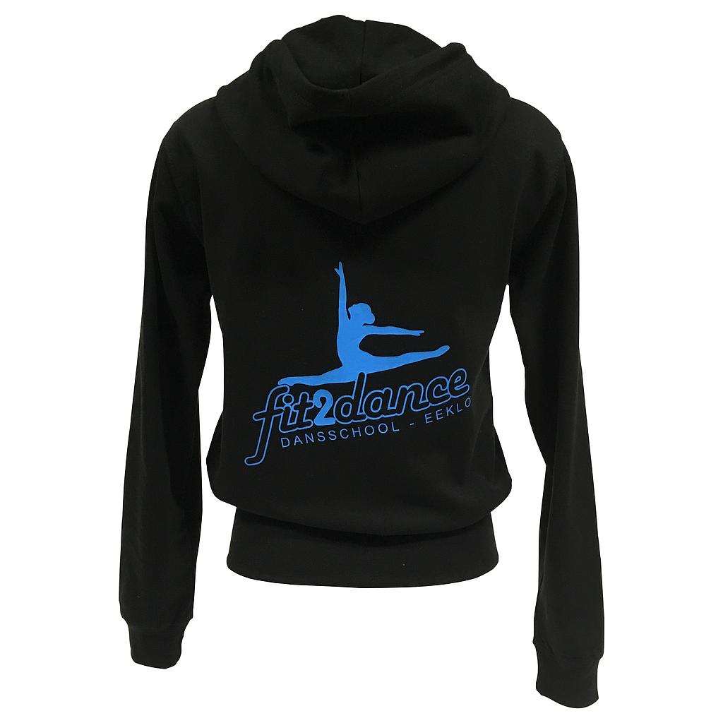 Zoodie - Fit2Dance - Dames - Zwart