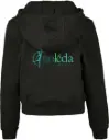 Cropped Hoodie - Boleda - Kids - Zwart