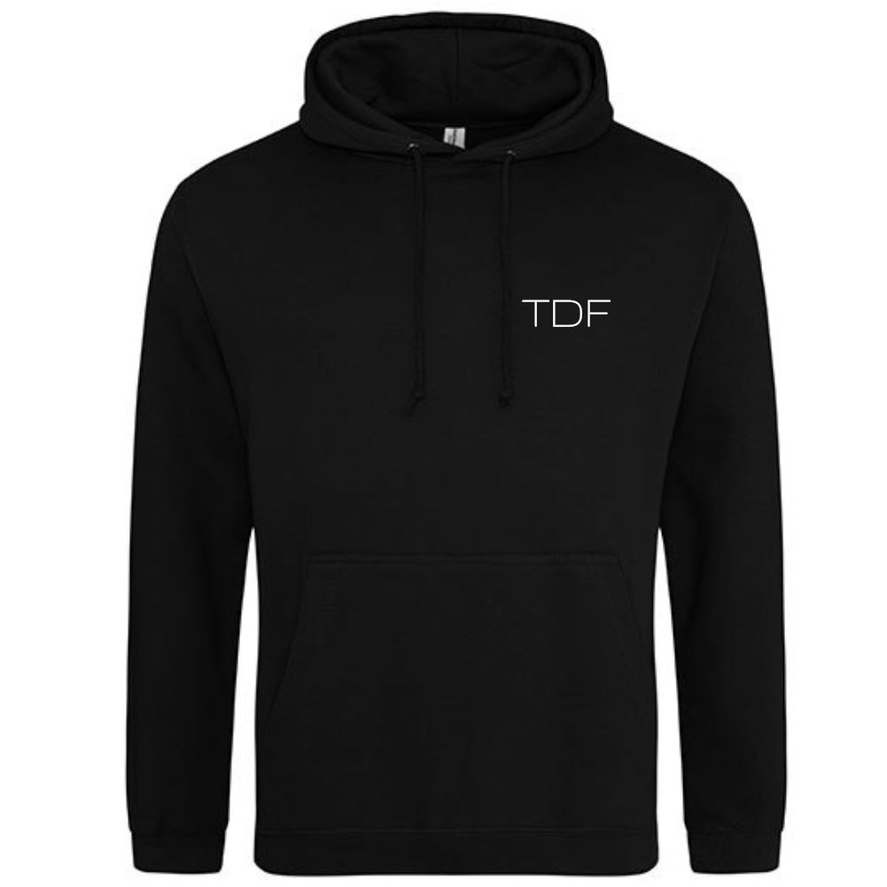 Hoodie - TDF - Volwassenen - Zwart