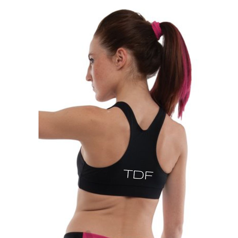 Sporttop - TDF - Meisjes - Zwart