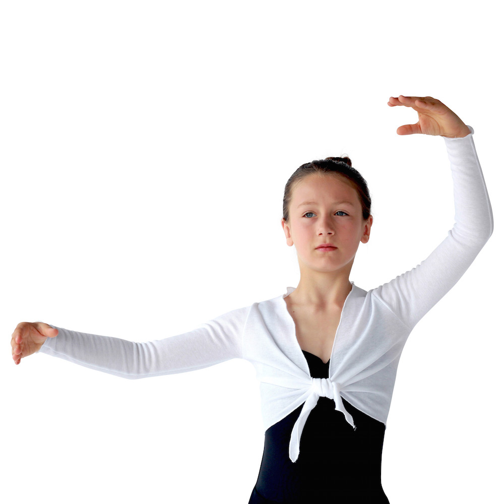 TDF - Bolero Lucie - wit - meisjes - NIET VERPLICHT